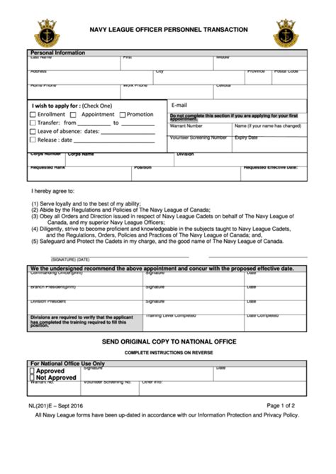 42 Navy Forms And Templates Free To Download In Pdf