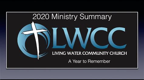 2020 Ministry Summary Living Water Community Church Ypsilanti Mi