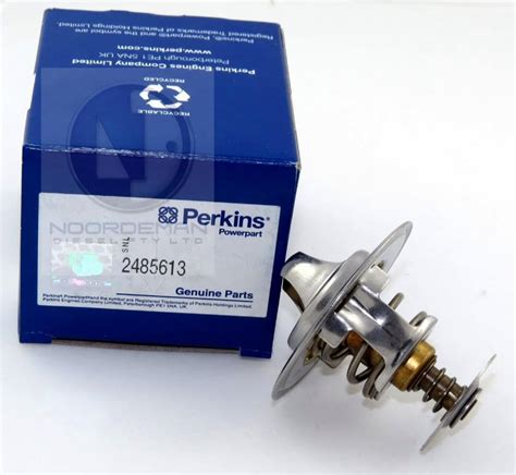 2485613 Perkins Thermostat 82c 54mm With Jiggle Pin Noordeman Diesel