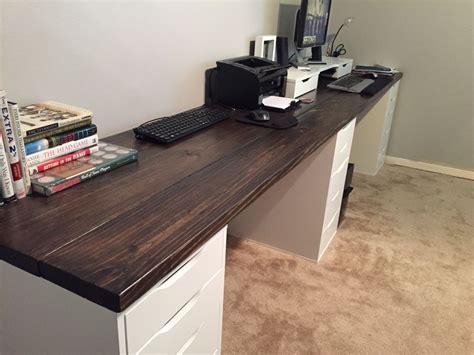 Find drafting table with drawers. Long Computer Desk With Drawers in 2020 | Ikea home office ...