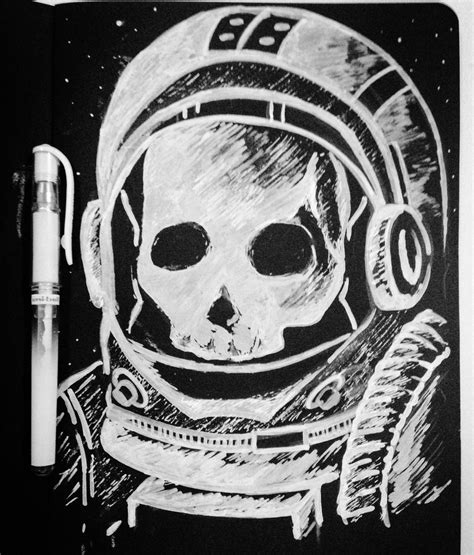 Astronaut Skull By Truiarts On Deviantart