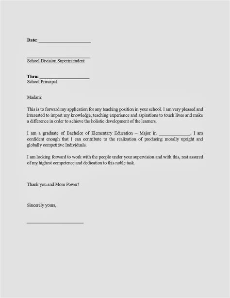 Check spelling or type a new query. APPLICATION LETTER - Teacher ~ FILESishare