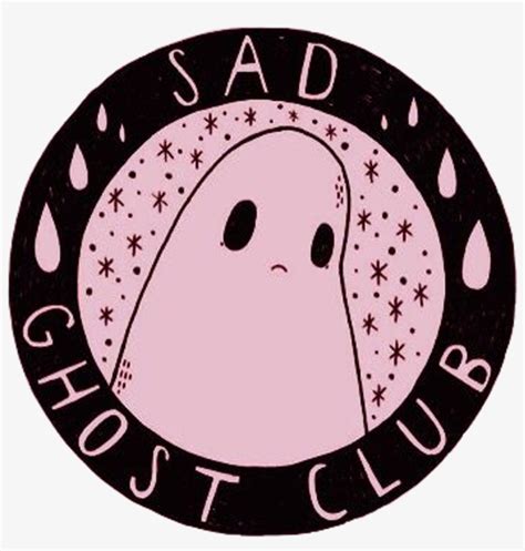 This page is not for promotion. Sad Ghost Cute Aesthetic Girly Scary Grunge Pink Black ...