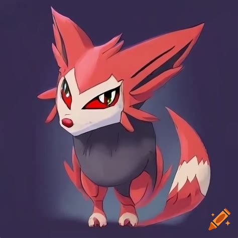 Fanart Of A Zoroark With Realistic Fox Colors On Craiyon