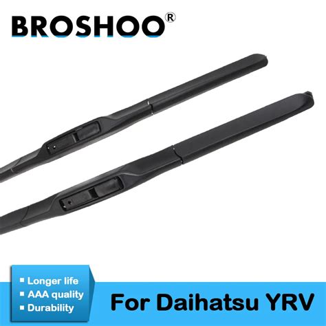 BROSHOO Car Windscreen Wiper Blades Soft Rubber For Daihatsu YRV 21 14