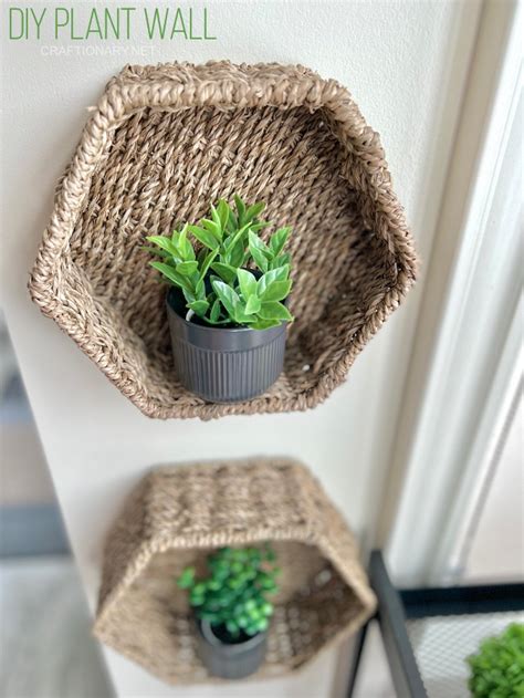 Hanging Woven Basket Plant Wall Decor You Will Want For Life Craftionary