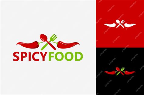 Premium Vector Spicy Food Logo Template Design Vector Emblem Design