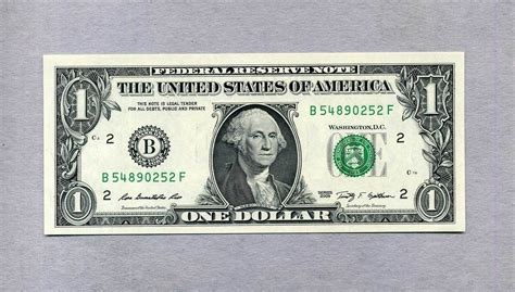 Hermoso Billete Original 1 Dolar Estados Unidos Uncregalo Cuotas Sin