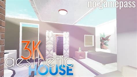 Aesthetic 3k 1 Story Bloxburg House Idea Bloxburg No Gamepass House
