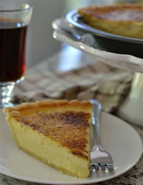 There is something about the simplicity of an old fashioned egg custard pie that just spells comfort to me. Old Fashioned Silky Creamy Custard Pie