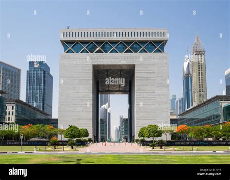 View Of The Gate At Difc Dubai International Financial Centre Free