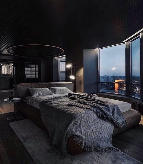 10 Luxury Romantic Black Bedroom Decoomo