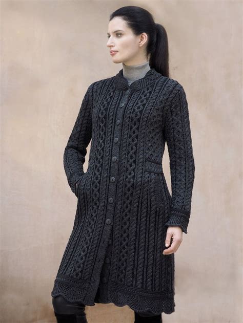 ladies aran knitwear by natallia kulikouskaya at knit