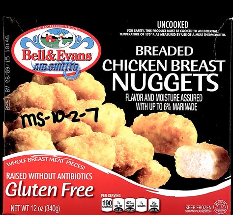 Breaded Chicken Products Recalled For Possible Staphylococcal