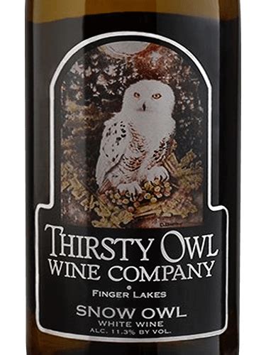 Thirsty Owl Wine Company Snow Owl Vivino Canada