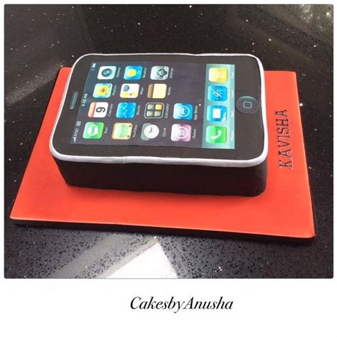 I Phone Birthday Cake Decorated Cake By Cakesbyanusha Cakesdecor
