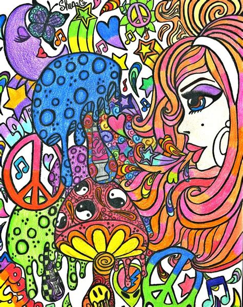 Hippie Drawings