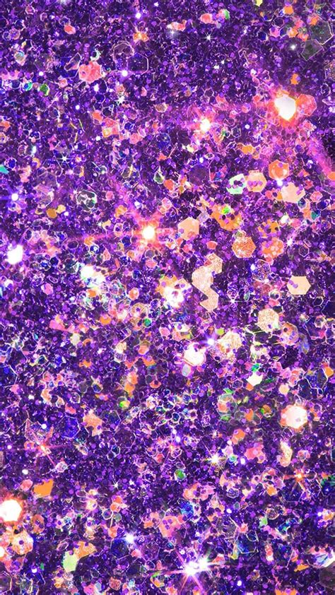 Glitter Purple Background Glitter Phone Wallpaper Bling Wallpaper
