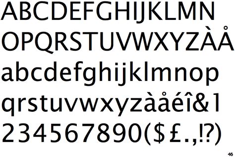 Fontscape Home Classification Sans Serif Humanist