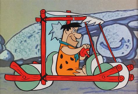 Fred Flintstone Production Cel From The Flintstones Rr Auction