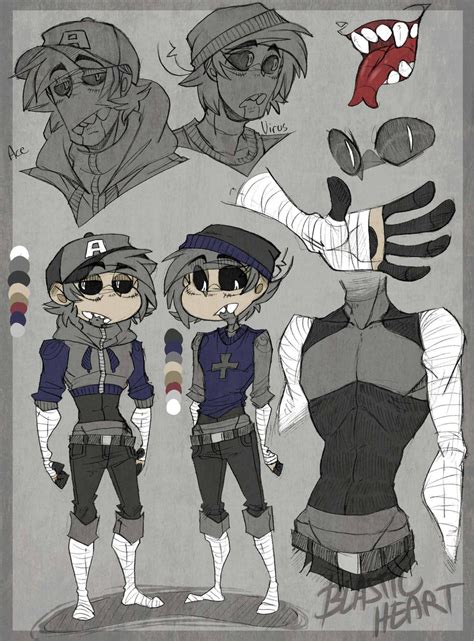 Ace And Virus New Designs By Blasticheart On Deviantart