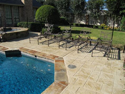 Stamped concrete is an exciting and beautiful concrete process. Stamped Concrete, Acid Stain, Polished Concrete Dallas ...