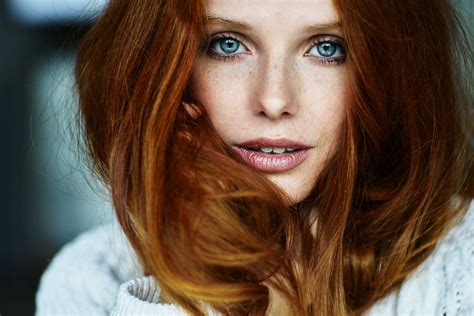 Hair Face Redhead Girl Coolwallpapersme