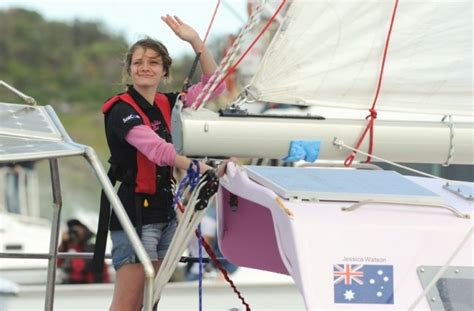 Jessica Watson Australias Sailing Hero — Yacht Charter And Superyacht News