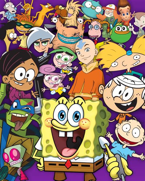 Nickelodeon Heroes Cartoon Crossovers Nickelodeon Old Cartoons Vrogue