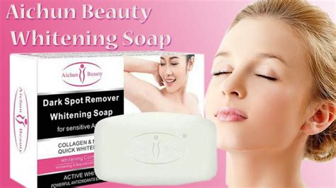Aichun Beauty Dark Spot Remover Whitening Soap Review Days Whitening