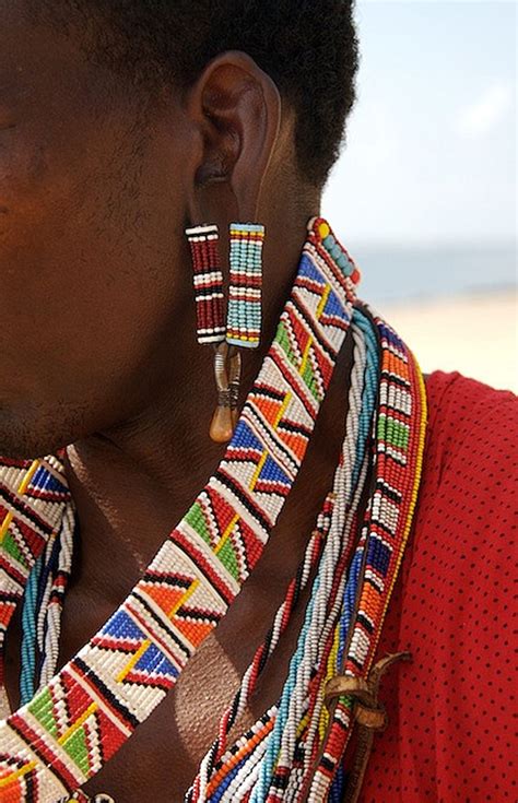 Africa Masai Details Luma Kenya ©ninaw Via Flickr African Beads