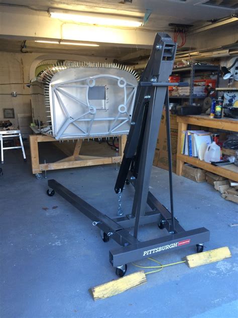 Follow along as i assemble the hoist (and loosely. Harbor Freight Engine Hoist 2 Ton : Chevy 350 Install ...