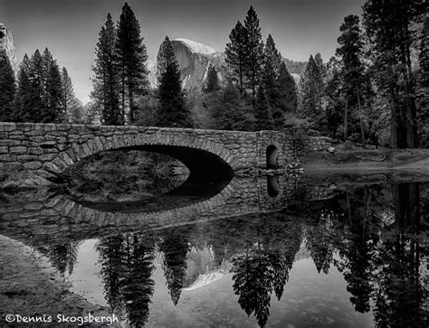 1778 Stoneman Bridge Half Dome Yosemite National Park Dennis