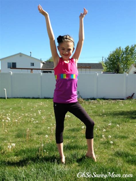 Limeapple Active Wear For Your Active Girls Review Oh So Savvy Mom