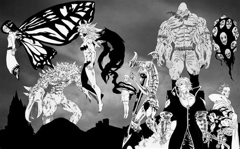 Seven Deadly Sins Les Dix Commandements Manga Universe