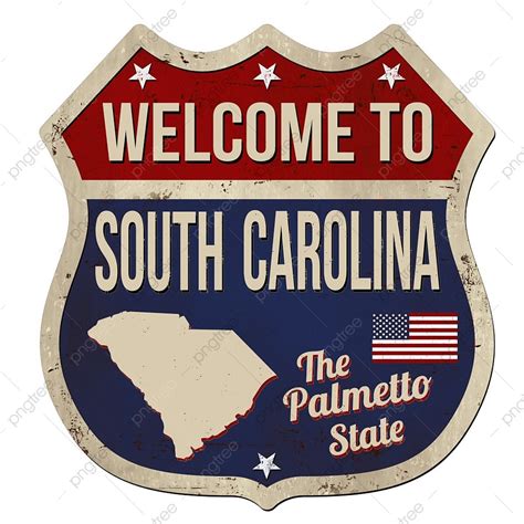 South Carolina Flag Vector Png Images Welcome To South Carolina