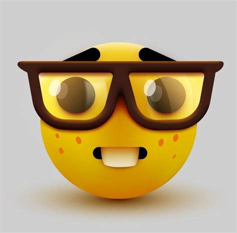 Nerd Emoji No Watermark Nerd Emoji Funny Emoticons Emoji Meme