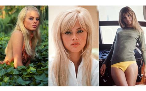 Очень секси Бритт Экланд шведская икона красоты 1960 х годов