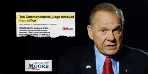 New Roy Moore Ad Plays His Greatest Hits Yellowhammer News