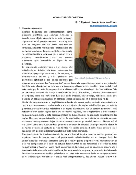 Doc Clase Introductoria Rigoberto Hernán Navarrete Flores