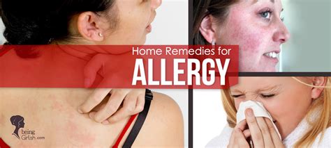 Natural Remedies For A Quick Allergy Relief Being Girlish