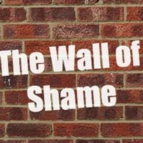 The Shame Wall Official Youtube