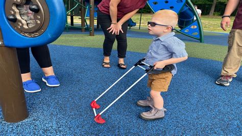 Safe Toddles Non Profit Provides Belt Canes For Blind Kids