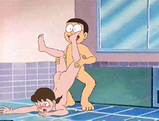 Minamoto Shizuka Nobi Nobita Doraemon Animated Animated Gif Lowres Babe Girl After