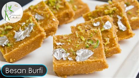 Besan Burfi Recipe Besan Chakki Recipe Rajasthani Style Besan