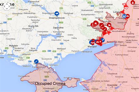Live Map Of The War In Ukraine Actual Live Version In Comments To