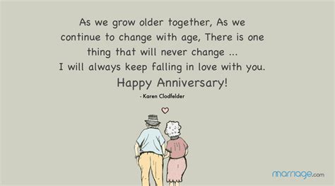 Wedding Anniversary Quotes As We Grow Older Together As We