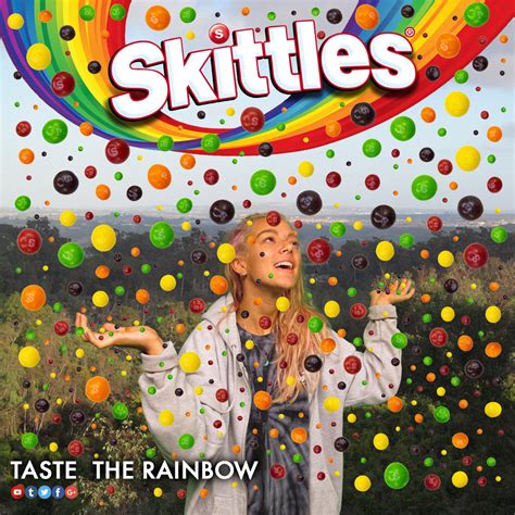 Skittles Tasting The Rainbow On Behance
