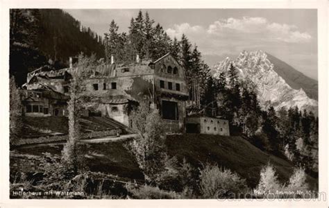Hitlers Homa And Watzmann Mountain Berchtesgaden Germany