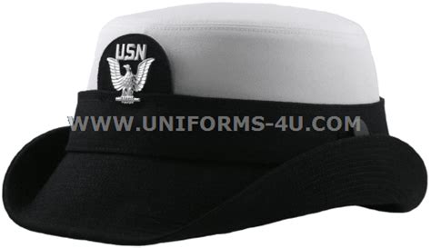Us Navy Female Enlisted White Combination Cover